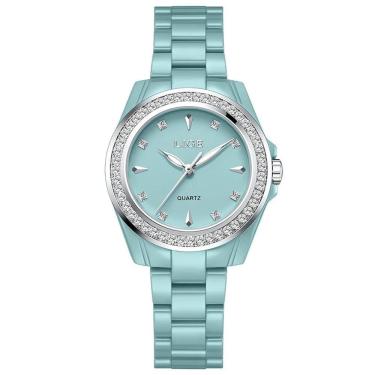 Imagem de Relógio Feminino design luminoso cerâmica vintage à prova d´agua