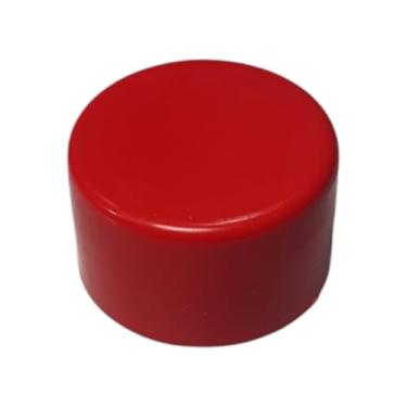 Imagem de Tampa de Tubete Para Doce Artesanato Festa Lembrancinha Aniversário Comemoração Varias Cores (VERMELHO, 10)