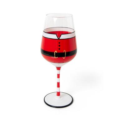 Imagem de Taça Copa E Cia Avulsa Christmas 510ml Em Vidro Gold