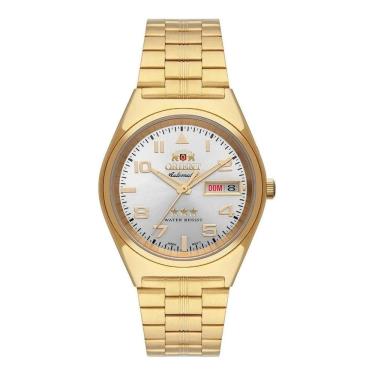 Imagem de Relógio Masculino Orient Automático Dourado 469Gp083F S2Kx