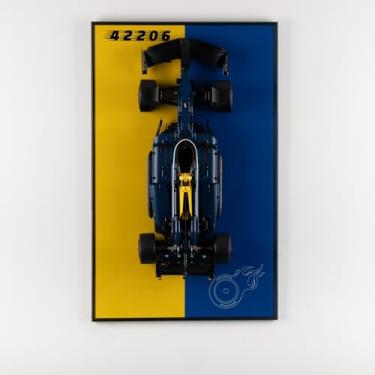 Imagem de BrickSoul Display Wallboard Compatible with Lego Oracle Red Bull Racing RB20 F1 42206 Race Car Model Kit, Adult Collectibles for Car Wall Mount Display Lovers, Not 42206 Model(31.5x19.7in)