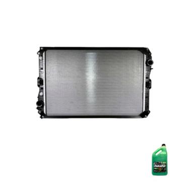 Imagem de Kit Radiador Interc MB 2035 2040 2044 2540 2640 + Aditivo Radiador Paraflu Verde 5L