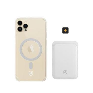 Imagem de Kit Magsafe - Capa case capinha e Carteira para iPhone 13 Pro - Gshield