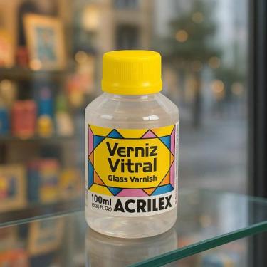 Imagem de Verniz Vitral Incolor Clareador Brilhante 100ml Acrilex