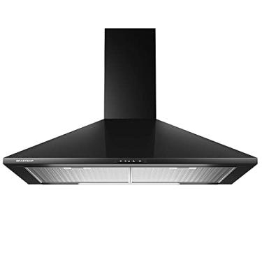 Imagem de Coifa de Parede Brastemp Piramidal 60cm Preta 220V BAI60BEBNA