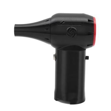 Imagem de Luqeeg Espanador de Ar Comprimido, Espanador de Ar Elétrico Superpotência de 300000 RPM, Acessórios para Carro com Motor Sem Escova para Teclado de Computador Carro Doméstico (BLACK)