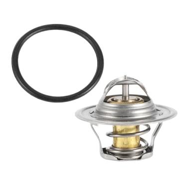 Imagem de INFINAUTO Termostato de carro, termostatos de refrigeração do motor Nº 050121113C para VW GOLF 1.6 1.8 2.0 1997-2013 Tom prateado metálico, 1 peça