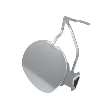 Imagem de ACROPIX Tampa do gancho de reboque do para-choque dianteiro do gancho de reboque do carro substituição da tampa do furo do olho 71104-T5H-H50 para Honda Fit 2018 2019 peças de carro tom prata