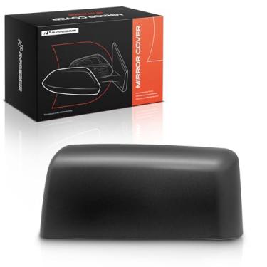 Imagem de A-Premium Tampa do espelho retrovisor do lado do motorista - compatível com Ford F-150 F150 2007-2014 - preto texturizado