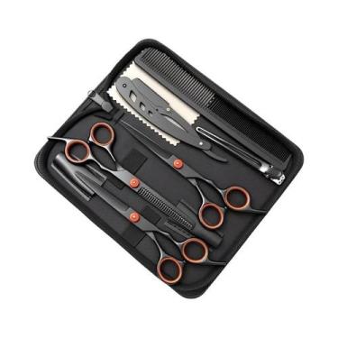 Imagem de Tesoura De Cabeleireiro Profissional De Alta Qualidade Em Aço Japonês 