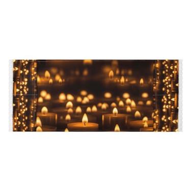 Imagem de Wassud Capas de lavadora e secadora de lâmpada de vela, protetor de lavadora com sacos de armazenamento, capa de geladeira à prova de poeira com bolsos para lavanderia doméstica, cozinha, 120 x 55 cm