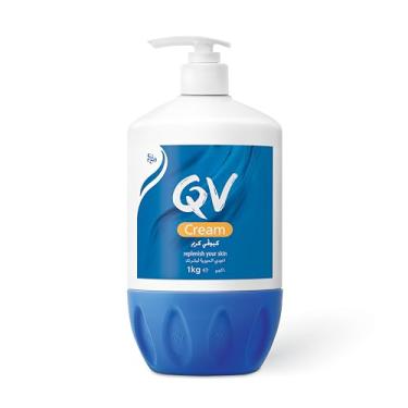 Imagem de QV Cream 1050g Pump, 24 Hour Moisturisation, Ideal for Dry Skin Conditions, such as Eczema, Psoriasis and Dermatitis