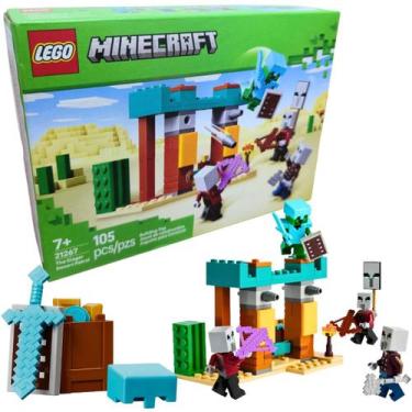 Imagem de Lego Minecraft A Patrulha de Illagers no Deserto 21267