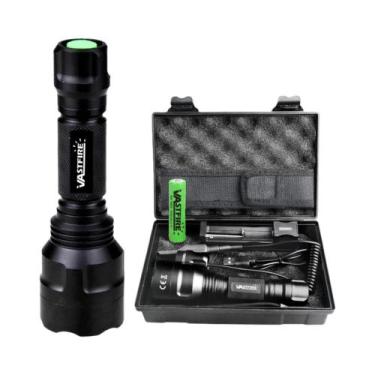 Imagem de Lanterna Tática LED Para Caça Com Luz Branca, Verde E Vermelha, Tocha 