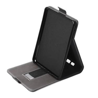 Imagem de Cryfokt Capa Protetora de 6" 2022 Capa Portátil Elegante e Durável para Leitor de Ebook Aperto Confortável para Leitura de Microfibra TPU Preta para Usuários