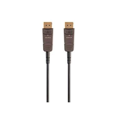 Imagem de Monoprice Cabo DisplayPort - 6 m | 32,4 Gbps, 8K@30Hz, 5K@60Hz, 4K@120Hz, Fibra Ótica, AOC - Série AV SlimRun
