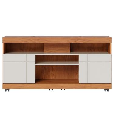 Imagem de Rack Bancada Tv 47" 136 Cm Yara Colibri Freijo Off White