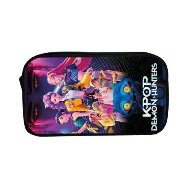 Imagem de Estojo De Lápis Grande Capacidade KPOP Demon Hunters Inspirado Em Film