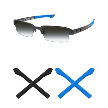 Imagem de Mryok – Opções de substituição para óculos de sol Oakley BoomStand, Sky Blue & Black, One Size