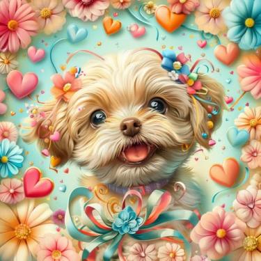 Imagem de Conjunto de 1 capa de almofada decorativa para cães, capa de almofada quadrada para sofá de dia dos namorados, capas de almofada de casa de fazenda ao ar livre para sofá, sala de estar, quarto