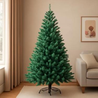 Imagem de Árvore Galhos Verde Pinheiro Natal De Decoração Festa Enfeite Natalino Montar Casa