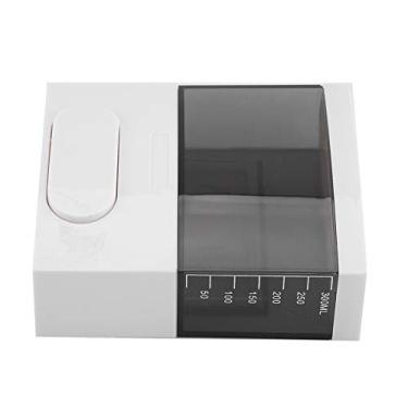 Imagem de GLOGLOW Uso Diário No Banheiro 300ml, Plástico Premium, Prensa Manual, para Banheiro, Hotel, Restaurante, Com Parafusos e Dispensador de Sabonete Adesivo de Parede, Nan (Preto)