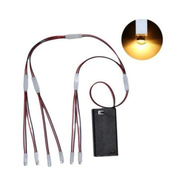 Imagem de Nova lâmpada LED contas pequena luz noturna no. 5 Bateria Lâmpada Pequ