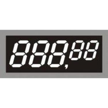 Imagem de Etiqueta Prata Preço C/ Digital - 55 mm x 25 mm - Pct 50 Unid. - Carta