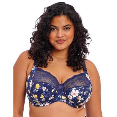Imagem de Elomi Sutiã feminino de renda elástica com aro, plus size, Sicília, 38DD