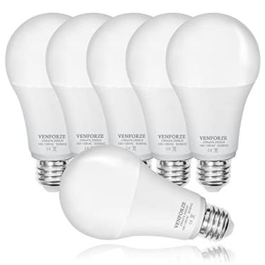 Imagem de Venforze Lâmpada Brilhante, 150W-200W Equivalente A 2500Lm E26 Lâmpada Led 23W Luz do Dia Branca 5000K A21 Lâmpada Led Não Regulável 6 Pacotes