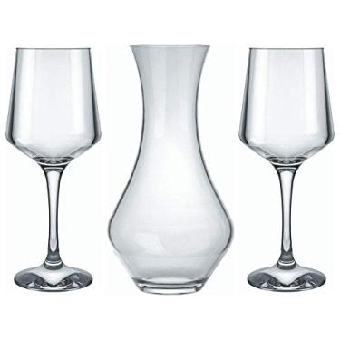 Imagem de Conjunto 2 Taças com Decanter Nadir Brunello