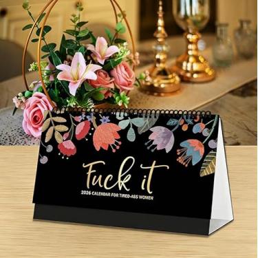 Imagem de Calendário de mesa pequeno 2026-2027, calendário de mesa com adesivos (janeiro de 2026 a junho de 2027), planejador de mesa para facilitar a organização