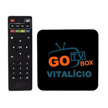 Imagem de Receptor 4k Go Tv Sem Mensalidades Canais Liberados Vitalicio 1.3.4