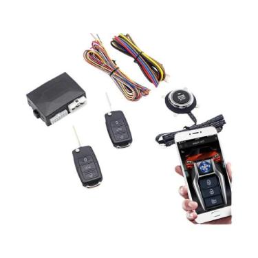 Imagem de Kit De Controle Remoto Universal Para Início De Carro Com Entrada Sem 