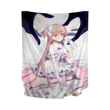 Imagem de Tapeçaria Boêmia Mandala Puella Magi Madoka Magica Decoração De Parede