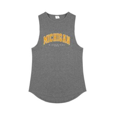 Imagem de Camiseta Regata Masculina De Algodão Para Corrida, Academia E Fitness,