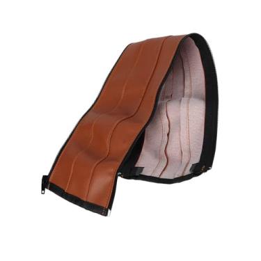 Imagem de Luqeeg Capa de Guiador para Carrinhos de bebê Almofada Protetora Absorvente de Suor Macia e Durável para Acessórios de Carrinhos de bebê Adequada para a Maioria Dos Tipos de de Em Couro PU