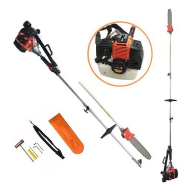 Imagem de Podador De Galhos Altos À Gasolina 2 Tempos 52cc + Extensor