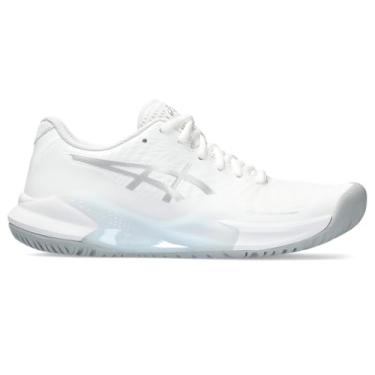 Imagem de ASICS Tênis feminino Gel-Challenger 14, Branco/prata pura, 41 BR