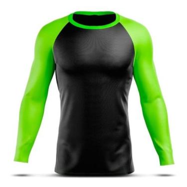 Imagem de Camisa Térmica Baixa Pace Colegial Segunda Pele Rashguard Camuflada Ac