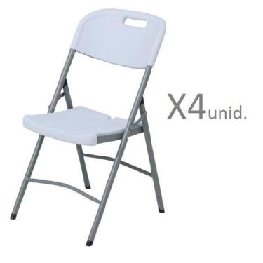 Imagem de Kit 4 Cadeiras Dobrável Duratec PRO Duratec