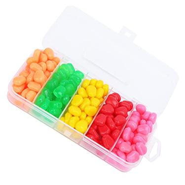 Imagem de KIMISS Conjunto de Grãos de Milho Macios de 5 Cores - Iscas Artificiais para Pesca de Milho para Taxas de Captura Aprimoradas (200 cápsulas)