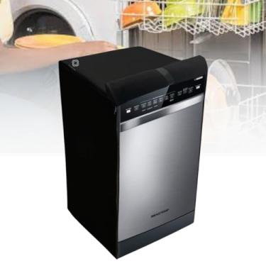 Imagem de CAPA PARA LAVA LOUÇAS BRASTEMP 10 SERVIÇOS IMPERMEÁVEL (PRETO)