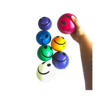 Imagem de Kit 30 Mini Bola Vinil cheias brinquedo Menina Menino festa - Lux
