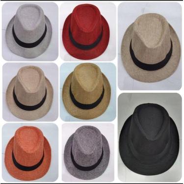 Imagem de Chapéu Panamá Malandrinho Pagodeiro Sambista Carioca - On.Shop, Marrom