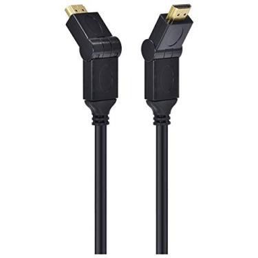 Imagem de CABO HDMI 2.0 4K ULTRA HD 3D CONEXÃO ETHERNET CONECTORES 180º 2 METROS - H20B180-2, VINIK, 29253