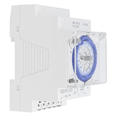 Imagem de Hyuduo Temporizador Mecânico Interruptor de Tempo Automático de 24 Horas Com Motor de Pulso Síncrono para Aquecedores de água, Criação de Lâmpadas de Rua e Rega de Jardim