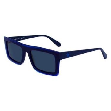 Imagem de Óculos de Sol Calvin Klein Jeans CKJ23657S 400 - Azul 55-Unissex