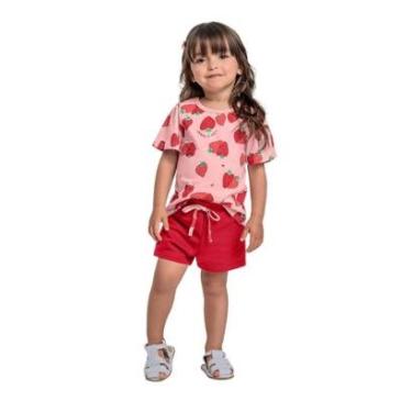 Imagem de Conjunto Blusa e Short para Menina Bee Loop-Feminino