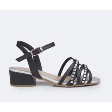 Imagem de SANDALIA COM SALTO INFANTIL PAMPILI FANCY - 526066-Feminino